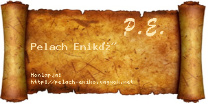 Pelach Enikő névjegykártya